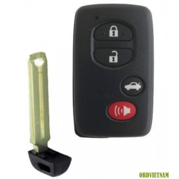 Chìa khóa Toyota 4 Button/ Lập trình chài khóa