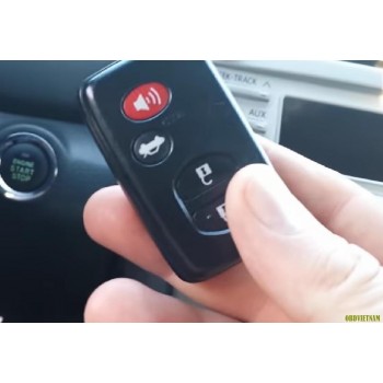 Chìa khóa Toyota 4 Button/ Lập trình chài khóa
