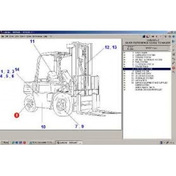 Phần mềm tra cứu phụ tùng DOOSAN FORKLIFT EPC 