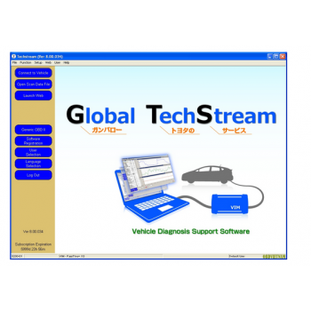 Phần mềm đọc lỗi Techstream 8.00.034 l