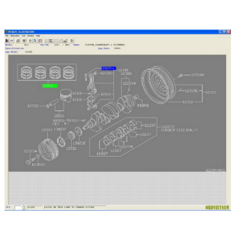 Phần mềm tra cứu phụ tùng NISSAN EPC