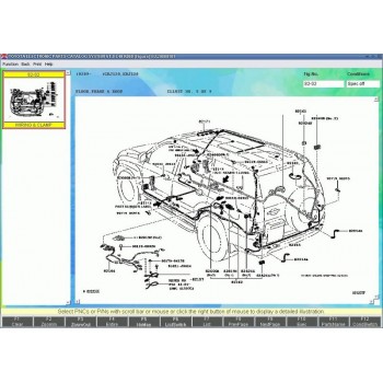 Phần mềm tra cứu phụ tùng TOYOTA EPC