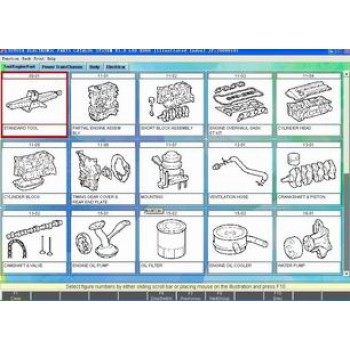 Phần mềm tra cứu phụ tùng TOYOTA EPC