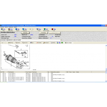 Phần mềm tra cứu phụ tùng TOYOTA INDUSTRIAL EQUIQMENT