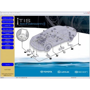 Phần mềm tra cứu TOYOTA TIS